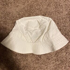 Nike White Bucket Hat